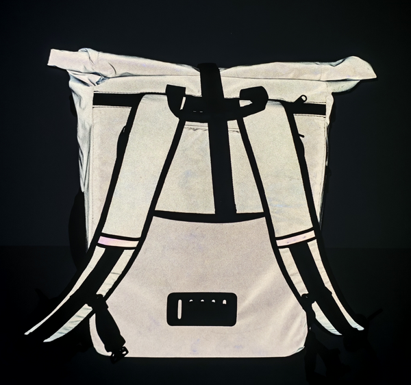 Vistella - 2-In-1 Reflective Backpack Pannier Bag
