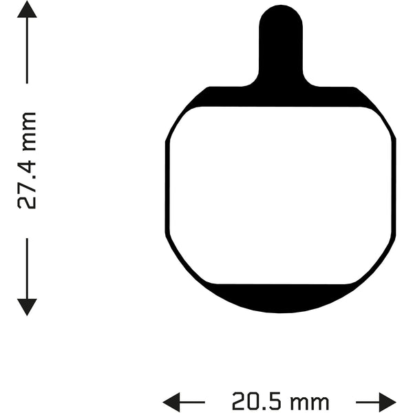 Aztec Organic Disc Brake Pads - HAYS SO1E