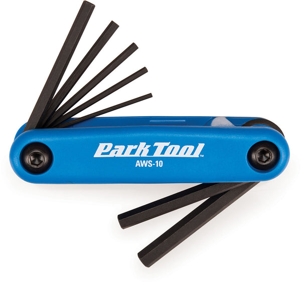 Park Tool AWS-10 - Fold-Up Hex Wrench Set
