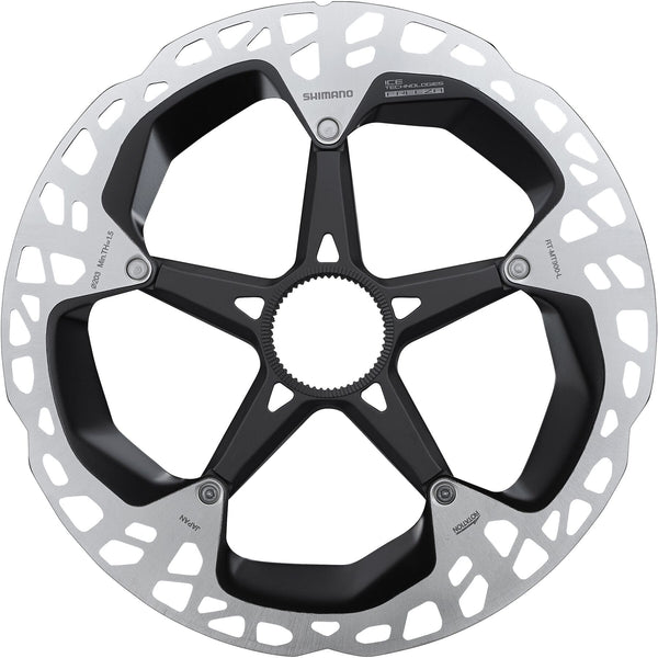 Shimano XTR RT-MT900 disc rotor, lockring Ice Tech Freeza