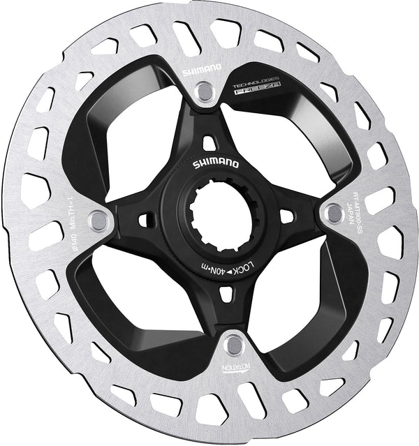 Shimano XTR RT-MT900 disc rotor, lockring Ice Tech Freeza