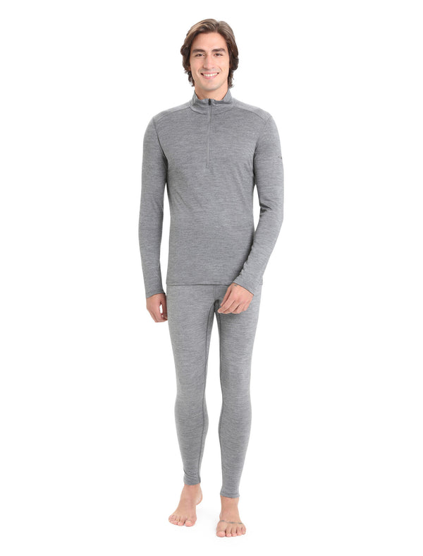 Icebreaker Men's Merino 200 Oasis Long Sleeve Half Zip Thermal Top