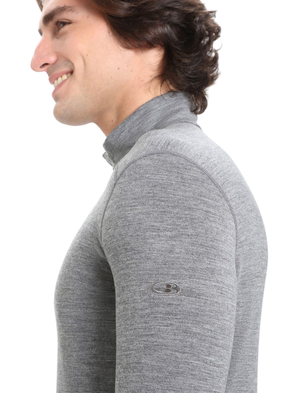 Icebreaker Men's Merino 200 Oasis Long Sleeve Half Zip Thermal Top