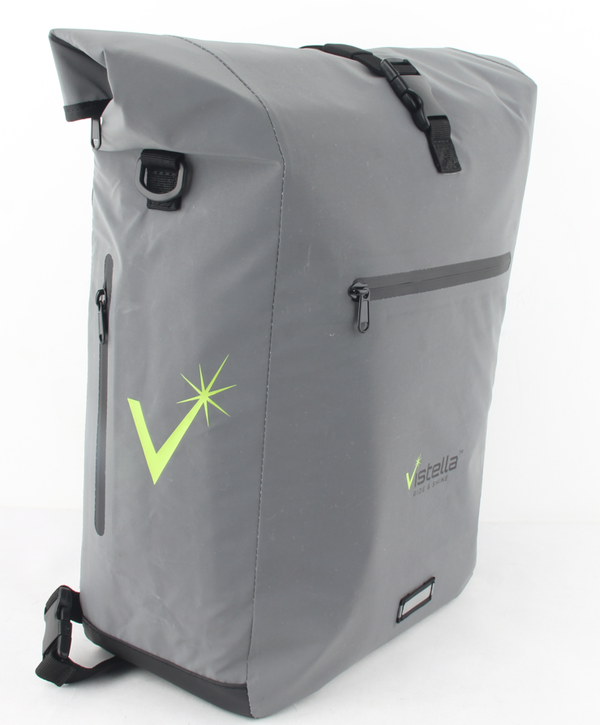 Vistella - 2-In-1 Reflective Backpack Pannier Bag