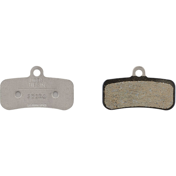 Shimano D03S disc pads, steel back, resin