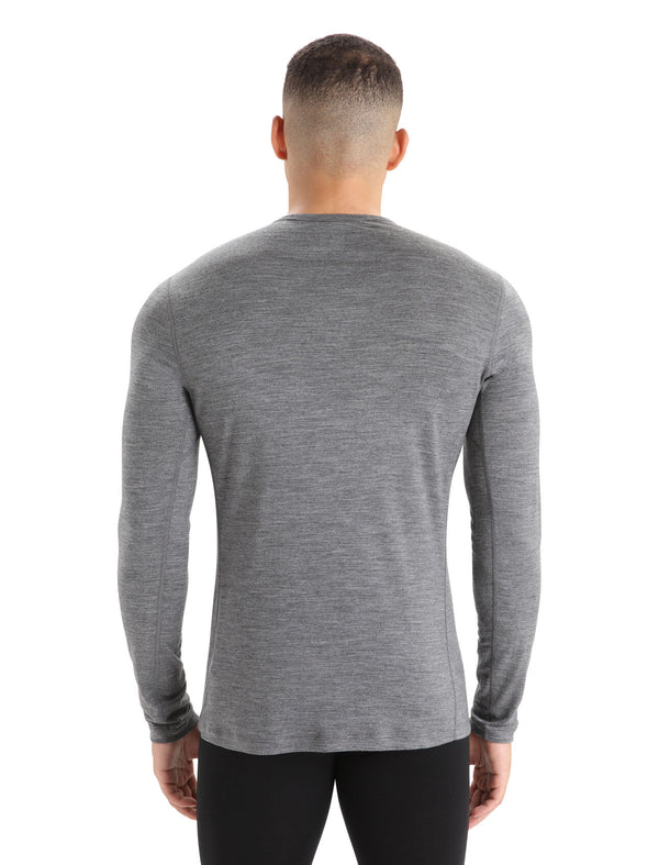 Icebreaker Men's Merino 200 Oasis Long Sleeve Crewe Thermal Top