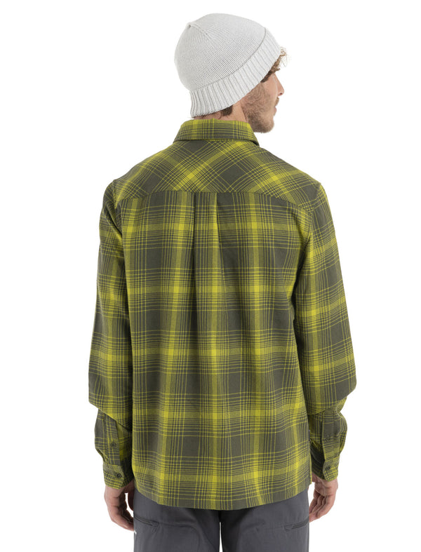 Icebreaker Dawnder Long Sleeve Flannel Shirt Plaid