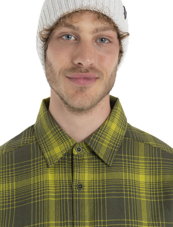 Icebreaker Dawnder Long Sleeve Flannel Shirt Plaid