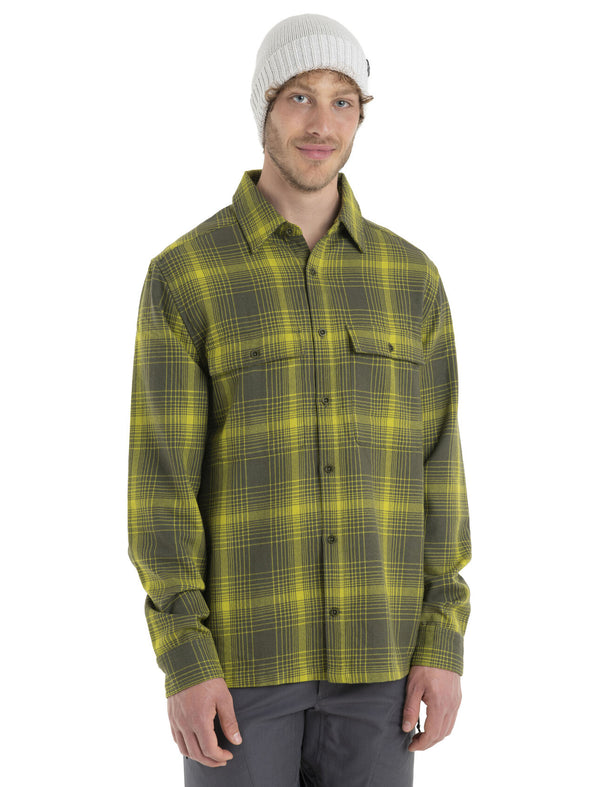 Icebreaker Dawnder Long Sleeve Flannel Shirt Plaid