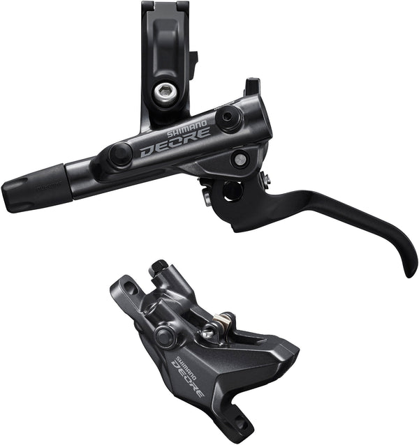 Shimano BR-M6100/BL-M6100 Deore bled brake lever/post mount 2 pot calliper