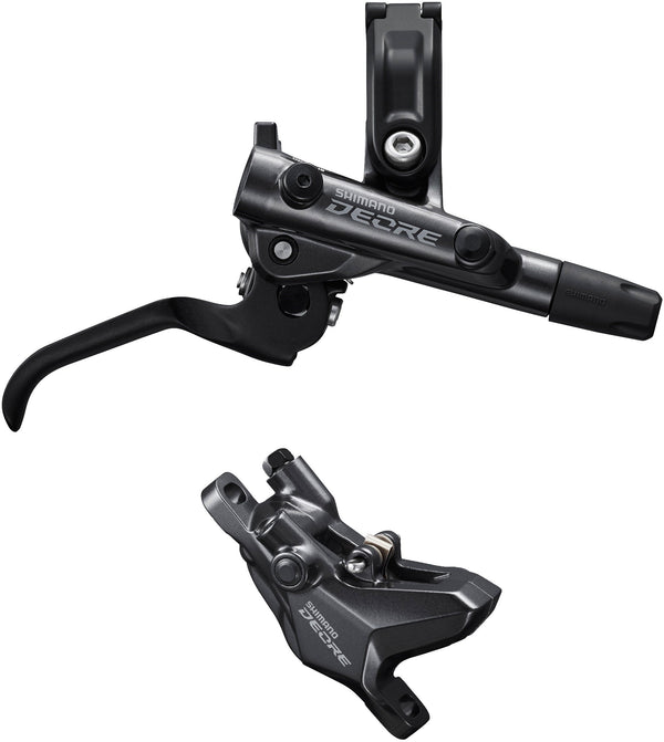 Shimano BR-M6100/BL-M6100 Deore bled brake lever/post mount 2 pot calliper