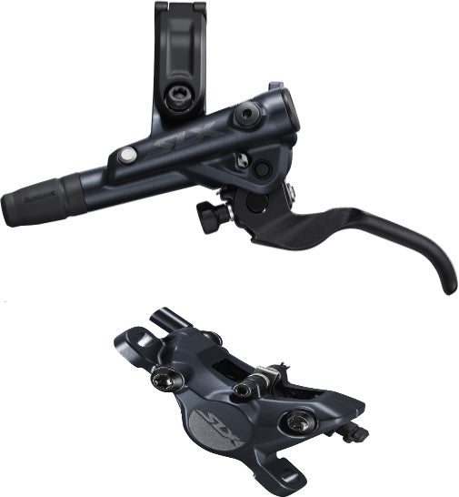 Shimano SLX BR-M7100/BL-M7100 2 pot bled brake lever/post mount calliper