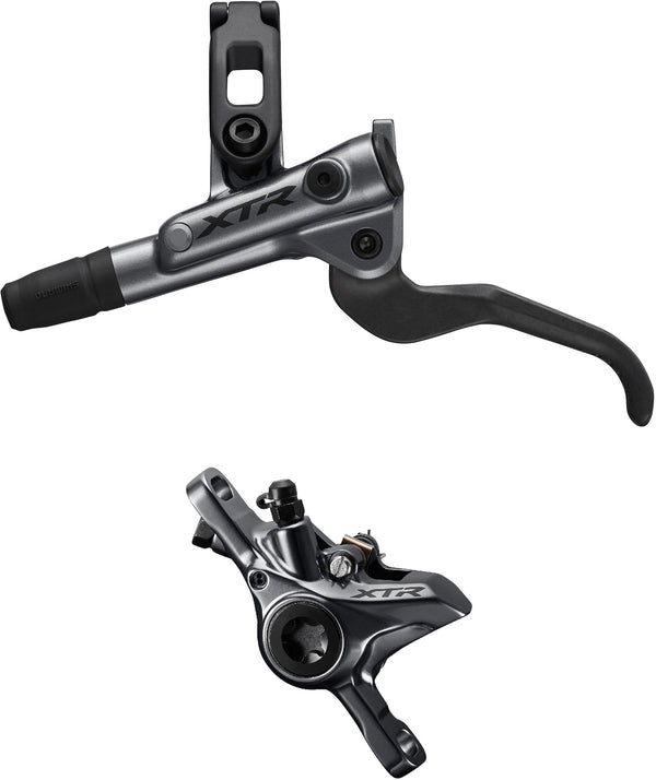 Shimano BR-M9100 XTR bled I-spec-EV ready brake lever/Post mount 2 pot calliper