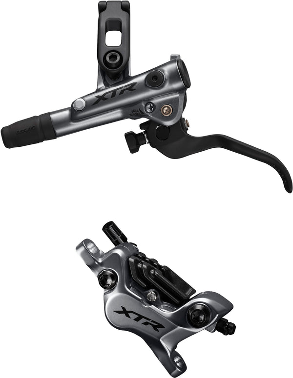 Shimano BR-M9120 XTR bled I-spec-EV ready brake lever/Post mount 4 pot calliper