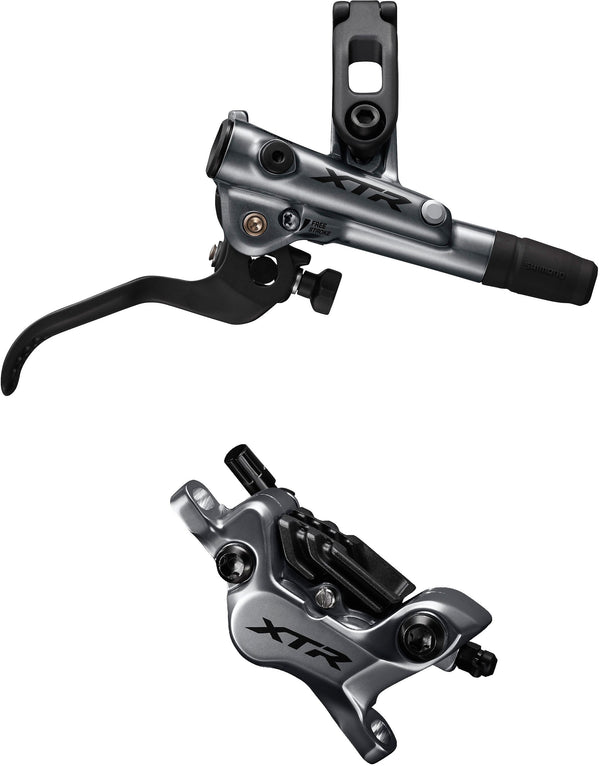 Shimano BR-M9120 XTR bled I-spec-EV ready brake lever/Post mount 4 pot calliper