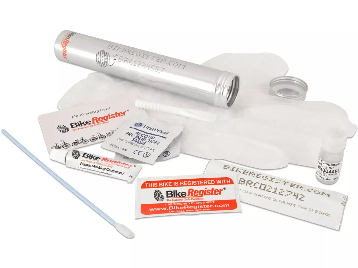 Registor Kit Bike Register Covert UV Marking Kit – Torque Electric