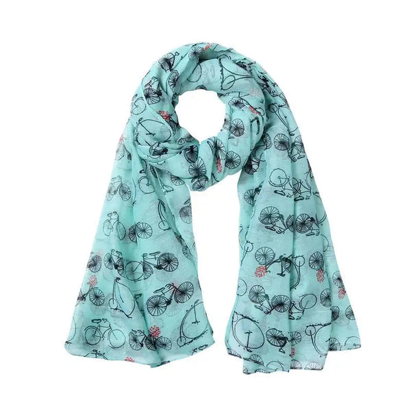Scarf - Cycle Print