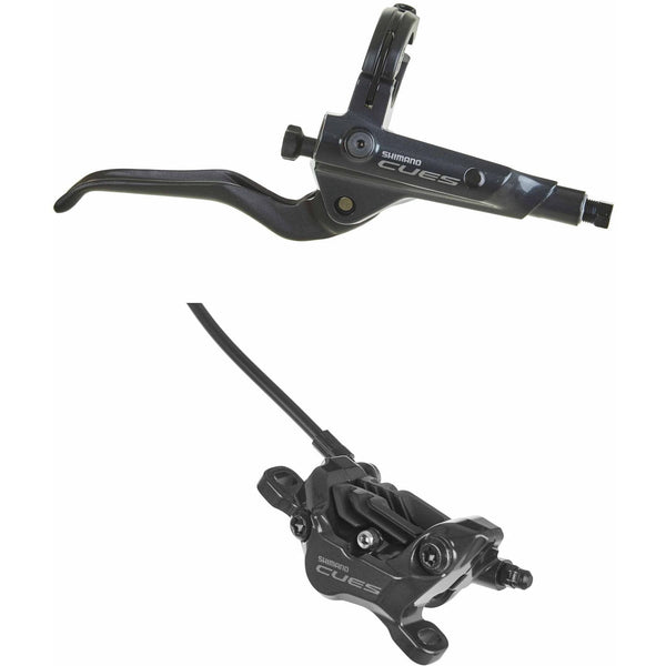 Shimano BR-U8020/BL-U8000 CUES bled brake lever/post mount 4 pot calliper