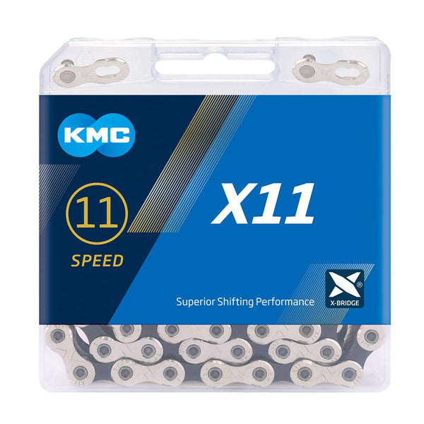 KMC X11 Silver + Black