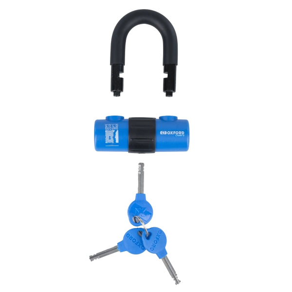 Oxford Chain10 Chain Lock & Mini Shackle - GOLD Secure