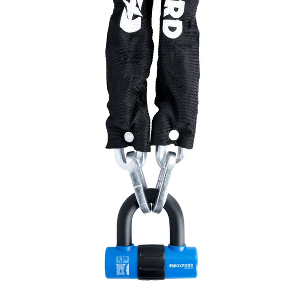 Oxford Chain10 Chain Lock & Mini Shackle - GOLD Secure